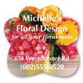 Static Cling Decal - Group 4 (2.375"x2.5")- Flower Bouquet